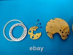 Vintage Heuer Caliber 12 Watch Movement For Parts And Repair, Some Parts Missing