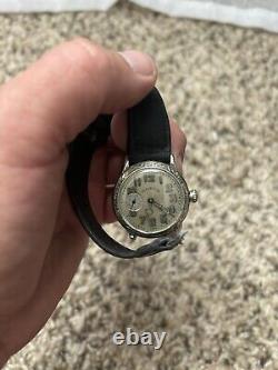 Vintage Illinois Wristwatch 1920's Vtg Wristwatch For Parts! Rare