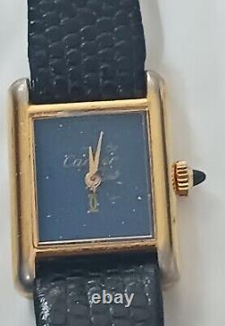 Vintage Italian Tank Watch 10K Electroplated For Parts/Repairs-AS IS