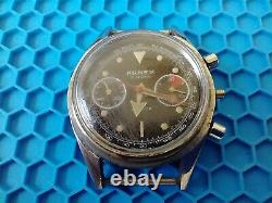 Vintage J. P pingouin/ Arnex Chronograph Wrist Watch, Missing Bezel, For Parts