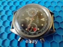 Vintage J. P pingouin/ Arnex Chronograph Wrist Watch, Missing Bezel, For Parts