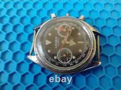 Vintage J. P pingouin/ Arnex Chronograph Wrist Watch, Missing Bezel, For Parts