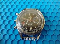 Vintage J. P pingouin/ Arnex Chronograph Wrist Watch, Missing Bezel, For Parts