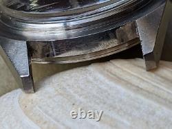 Vintage Jubilee Day-Date Diver Watch withMissing Bezel, RUNS SLOW FOR PARTS/REPAIR