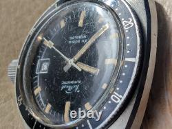Vintage Kelbert All SS Diver withCountdown Bezel, Screwdown Crown FOR PARTS/REPAIR