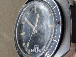 Vintage Kelbert All SS Diver withCountdown Bezel, Screwdown Crown FOR PARTS/REPAIR