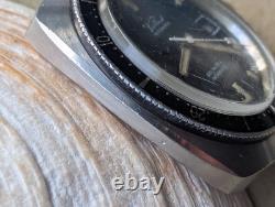 Vintage Kelbert All SS Diver withCountdown Bezel, Screwdown Crown FOR PARTS/REPAIR