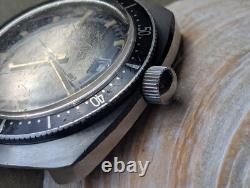 Vintage Kelbert All SS Diver withCountdown Bezel, Screwdown Crown FOR PARTS/REPAIR