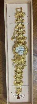 Vintage Kirks Folly Nautical Treasure Map Watch NOT Working For Parts Only AS IS