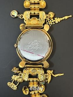 Vintage Kirks Folly Nautical Treasure Map Watch NOT Working For Parts Only AS IS