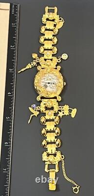 Vintage Kirks Folly Nautical Treasure Map Watch NOT Working For Parts Only AS IS