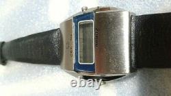 Vintage LCD Watch Certina Quartz 1976 with Certina bracelet. Repair