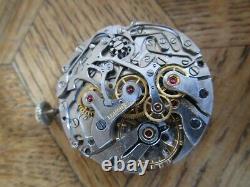 Vintage LONGINES Chronograph Movement. Cal. 30CH. For parts. Early Serial. 1948