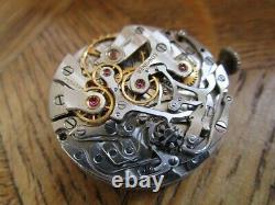 Vintage LONGINES Chronograph Movement. Cal. 30CH. For parts. Early Serial. 1948