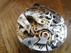 Vintage LONGINES Chronograph Movement. Cal. 30CH. For parts. Early Serial. 1948