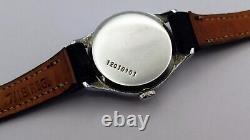 Vintage LOUVIC Mystery Dial 17 Jewels Swiss Made Women's Wrist Watch NOT WORKING