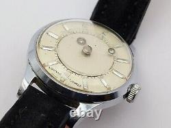 Vintage LOUVIC Mystery Dial 17 Jewels Swiss Made Women's Wrist Watch NOT WORKING