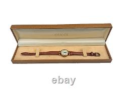Vintage Ladies Swiss Gucci Signature Watch With Box for parts