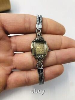 Vintage Ladies Welsbro 17 Jewels 10K RGP Watch Swiss-Made for Parts or Repair