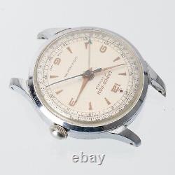 Vintage Lanco-Fon Alarm Hand Winding 35mm Men's Wristwatch Project Repair RARE