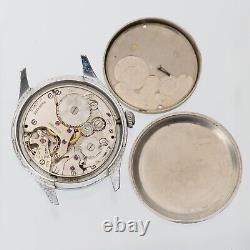 Vintage Lanco-Fon Alarm Hand Winding 35mm Men's Wristwatch Project Repair RARE