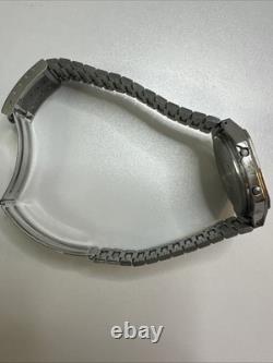 Vintage Lcd Digital Watch Seiko D409-5000 Sign Table for parts