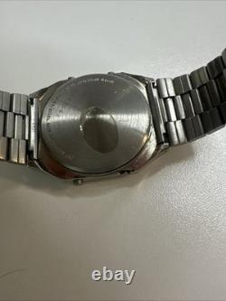 Vintage Lcd Digital Watch Seiko D409-5000 Sign Table for parts