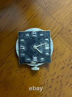 Vintage LeCoultre 17J K818/1CW Watch Movement. FOR PARTS OR REPAIR