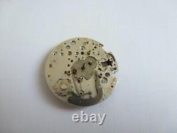 Vintage Lemania 5100 plate white used for parts Watch Movement