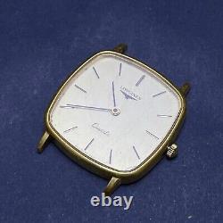 Vintage Longines 978-6387 Quartz Swiss Made Unisex Watch Not Working For Parts