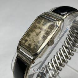 Vintage Longines Art Deco Men's Watch 15 Jewels FOR PARTS/REPAIR