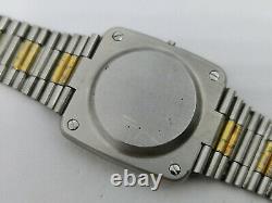 Vintage Longines Quartz Ferrari Two Tone 31 mm NOT WORKING FOR PARTS / REPAIR