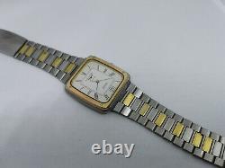 Vintage Longines Quartz Ferrari Two Tone 31 mm NOT WORKING FOR PARTS / REPAIR