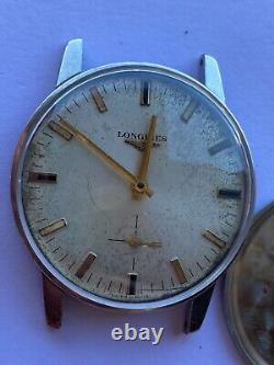 Vintage Longines Watch 8490 Manual Cal. 490 Mens 35mm Swiss Made For Parts