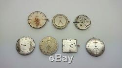 Vintage Longines Watch Movements For Parts Or Repair 19.4 22A 22LS 30L 428 528