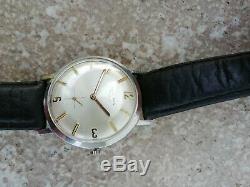 Vintage Longines mens wristwatch cal 370 swiss made watch for parts or repair
