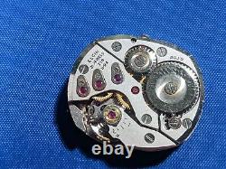 Vintage Lord Elgin Elvis Presley 17 jewels Men's Watch for parts 14K GF Case