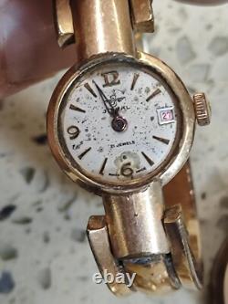 Vintage Lot JOVIAL GOLD Plated watches Not Work for parts Vintage Lot JOVIAL GOLD Plated watches Not Work for parts