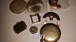 Vintage Lot Of Omega Watch Parts And Movements For You To Fix Or Parts