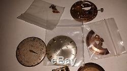 Vintage Lot Of Omega Watch Parts And Movements For You To Fix Or Parts