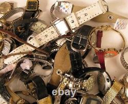 Vintage Lot Of Watches And Parts For Parts Or Repair Over 5 Pounds