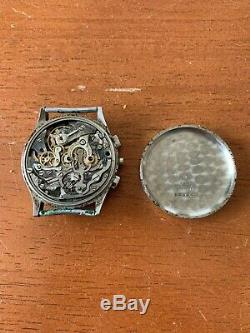 Vintage MATHEY TISSOT CHRONOGRAPH Men's Wrist Watch for parts or restoration