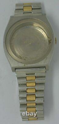 Vintage MIDO Ocean-Star AQUADURA Gold Plated & Steel Case. Ref 4505. For Parts