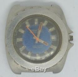 Vintage MIREXAL Steel Divers Watch. ETA 2783. For Repairs