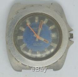 Vintage MIREXAL Steel Divers Watch. ETA 2783. For Repairs