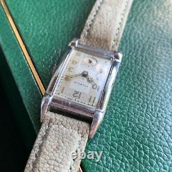 Vintage Marvin 17 Jewels Mechanical Art Deco Wristwatch Runs for PARTS / REPAIR