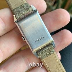 Vintage Marvin 17 Jewels Mechanical Art Deco Wristwatch Runs for PARTS / REPAIR