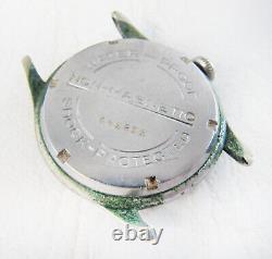 Vintage Men's Grana 17 Jewel Military Watch Parts Or Project