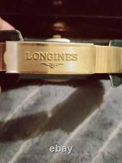 Vintage Men's Longines 10K RGP 17j Cal 528 Diamond Dial Wrist Watch