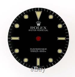 Vintage Men's Rolex Submariner Transitional 14060 Nice Patina Black Dial SS #B21